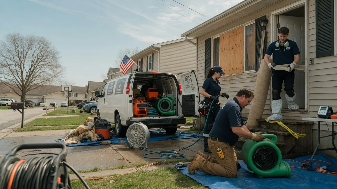 Water Damage Restoration in Bridge City, TX near me